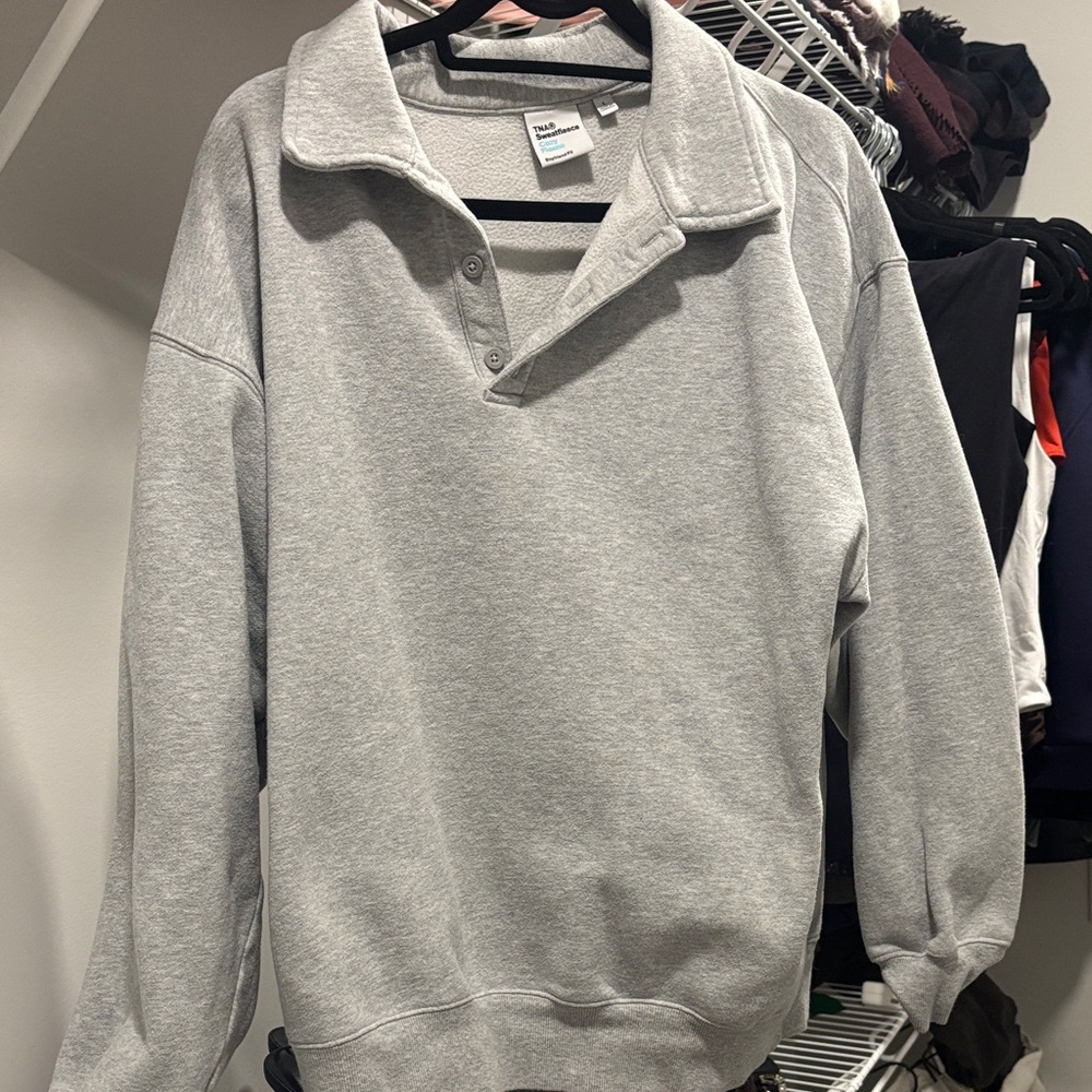 TNA Gray Women's Sweater Cardigan